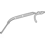 8A2Z78042D95A - Electrical: Head Air Bag for Ford: Explorer Sport Trac Image