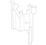 2305452040 - : Holder for Mercedes-Benz: SL500, SL55 AMG, SL550, SL600, SL65 AMG Image