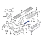 PC3Z17913A - Body: Reinforced Bracket for Ford: F-250 Super Duty, F-350 Super Duty, F-450 Super Duty Image