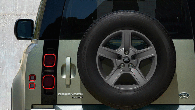 LR129104 - Wheels: Alloy Wheel, 18 Inch Style 5094, 5 Spoke for Land Rover: Defender 110, Defender 130, Defender 90 Image