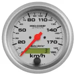 4487M - : GAUGE, SPEEDOMETER, 3 3/8", 190KM/H, ELEC. PROG. W/ LCD ODO, ULTRA-LITE for AutoMeter Image
