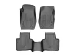 4461212 - : Black FloorLiner™ DigitalFit®, Front &amp; 2nd Row for WeatherTech Image