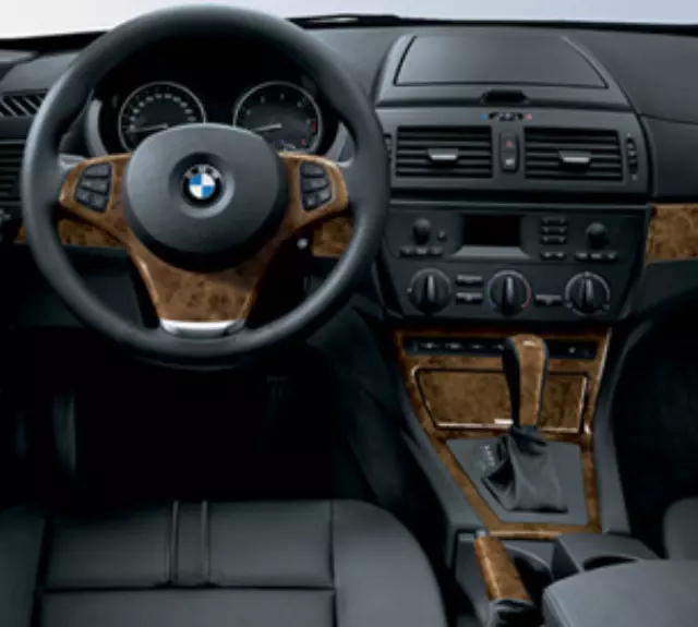 25160395118 - Body: Poplar/Leather Selector Lever for BMW: X3 Image