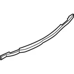 KS7Z17754A - Body: Center Bracket for Ford: Fusion, Police Responder Hybrid, SSV Plug-In Hybrid Image