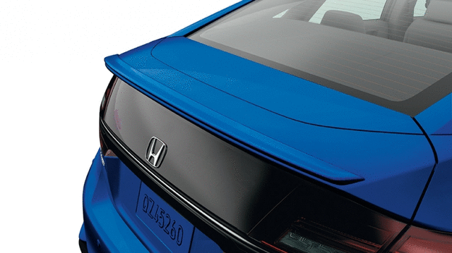 Decklid Spoiler - Vortex Blue Pearl - Honda (08F10-TRT-170)