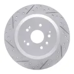 83058028L - : DFC Geoperformance Rotor - Drilled and Slotted for DYNAMIC FRICTION Image