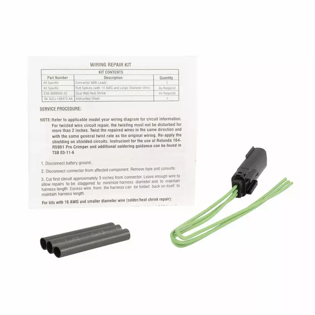 Wire Assembly - Ford (AU2Z-14S411-ASA)