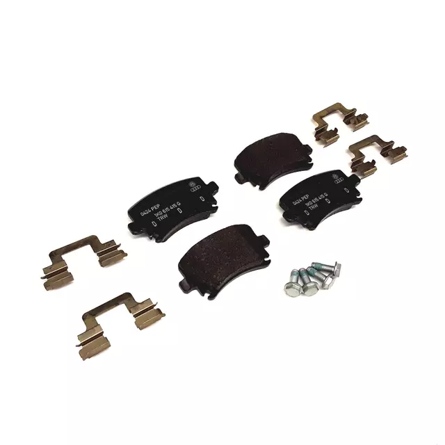 1K0698451K - : 2008-2021 Volkswagen - Brake Pads Rear for Volkswagen: Golf, Golf R, GTI, R32, Rabbit Image