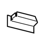 GK3Z6131013RA - Body: Rear Trim for Ford Image