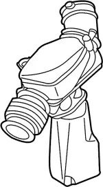 16576CG00A - Engine: Air Duct for INFINITI: FX35 Image