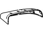 8F9Z17D742A - Body: Mirror Cover for Ford Image