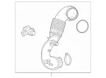 4475282800 - Engine: Air Hose for Mercedes-Benz Image