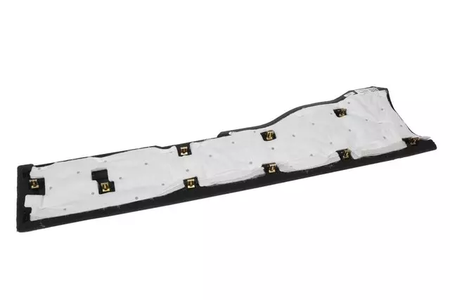 22922059 - : Jet Black Driver Side Front Floor Rear Console Side Trim Panel for GM Image