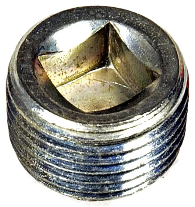 90019 - Engine: Pipe Plug C.S. Square 3/8-18 Npt, Head Size 5/16 In. for Dorman Image