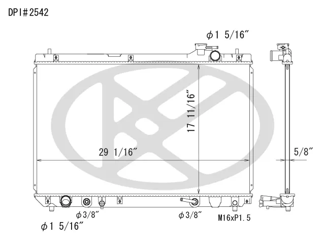 A2542 - Cooling Systems: Koyorad Radiator for Koyo Image