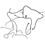 LX6Z14335F - : Wire Assembly for Ford Image