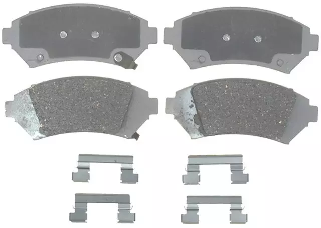 19286114 - : Ceramic Front Disc Brake Pad Set with Hardware for GM Image