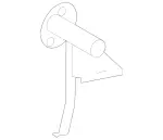 1638900932 - Body: Spare Carrier for Mercedes-Benz Image