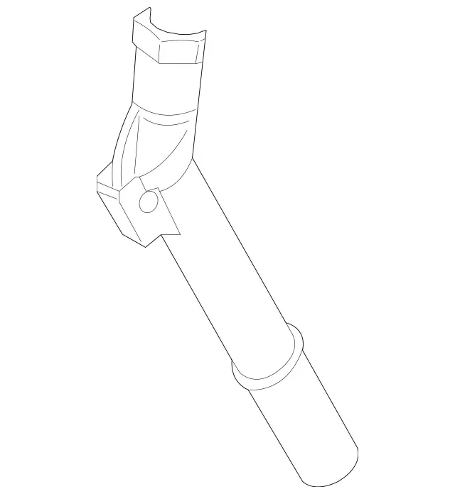 2641560100 - Engine: Spark Plug Tube for Mercedes-Benz Image