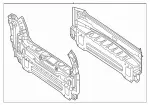 1676404800 - Rear End: Rear-End Center Section for Mercedes-Benz Image
