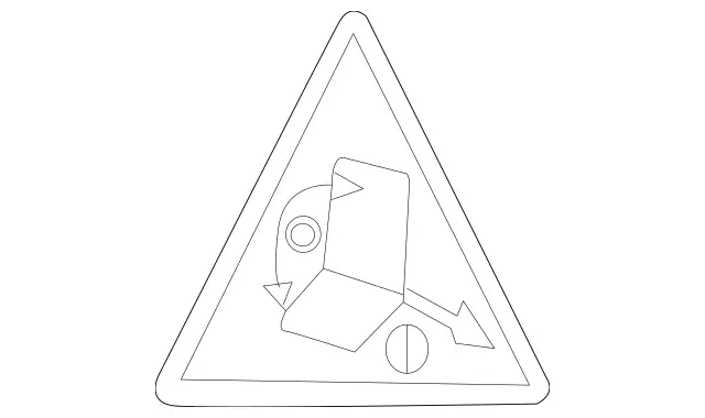 9065842047 - Body: Warning Label for Mercedes-Benz: Sprinter 2500, Sprinter 3500 Image image