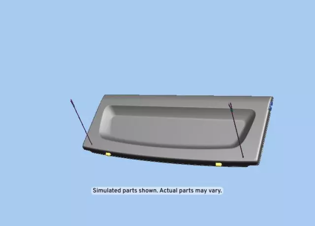 95150998 - Body: Luggage Cover for Chevrolet: Sonic Image