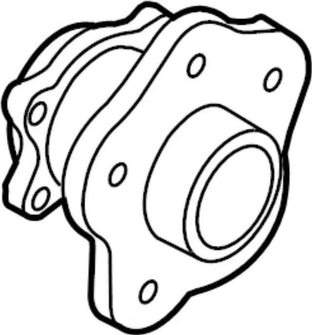 D32032JA0JNW - : Hub Assembly Rear for INFINITI: QX60 Image