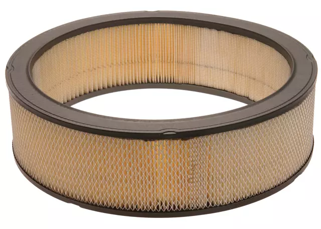 A697CF - Air and Fuel Delivery: Air Filter for Buick: Electra, LeSabre, Regal | Cadillac: DeVille, Fleetwood | Chevrolet: Blazer, C/K Pickup, C1500, C2500, C3500, Caprice, El Camino, G20, G30, Impala, K1500 Pickup, K2500 Pickup, K3500 Pickup, K5 Blazer, Monte Carlo, P20, P30, R10, R20, R2500, R30, R3500, Suburban C10, Suburban C1500, Suburban C20, Suburban C2500, Suburban K10, Suburban K1500, Suburban K20, Suburban K2500, Suburban R10, Suburban R1500, Suburban R20, Suburban R2500, Suburban V10, Suburban V1500, Suburban V20, Suburban V2500, V10, V20, V30, V3500 | GMC: C1500 Pickup, C2500 Pickup, C3500 Pickup, Caballero, G2500, G3500, Jimmy, K1500 Pickup, K2500 Pickup, K3500 Pickup, P2500, P3500, R1500 Pickup, R2500 Pickup, R3500 Pickup, Suburban C1500, Suburban C2500, Suburban K1500, Suburban K2500, Suburban R1500, Suburban R2500, V1500, V1500 Suburban, V2500, V2500 Suburban, V3500 | Oldsmobile: 98, Custom Cruiser, Cutlass Calais, Cutlass Salon, Cutlass Supreme, Delta 88 | Pontiac: Bonneville, Grand Prix, Parisienne Image