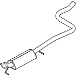 C1BZ5230A - Exhaust: Front Muffler for FORD Image