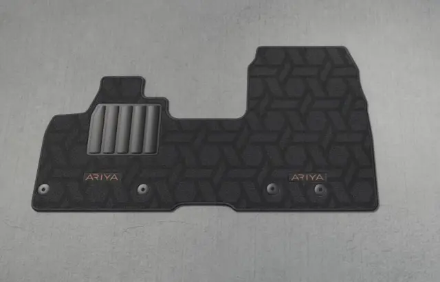 T99E25MP0A - Interior: Carpeted Floor Mats - (2-Piece/Black) for Nissan: ARIYA Image