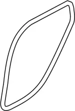 769241MA0C - : Body Weather-Strip for INFINITI: M35h, M37, M56, Q70 Image