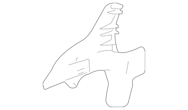 2168100215 - Front Doors: Mirror Base Molding for Mercedes-Benz: CL550, CL600, CL63 AMG, CL65 AMG Image image