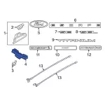 LJ6Z19H289A - Body: Holder for Ford: Escape Image