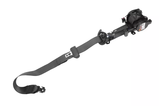 19368234 - : Black Passenger Seat Belt with Retractor and Pre-Tensioner for Chevrolet: Spark Image