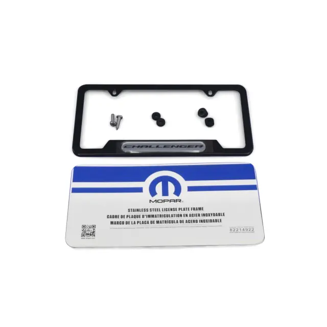 82214922 - Exterior Accessories: License Plate Frame for Dodge: Challenger Image