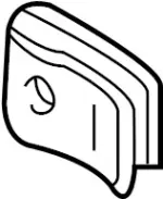 124101021 - Electrical: Signal Lamp Nut for INFINITI: G20, Q45, QX4 Image