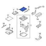ML3Z1506202BB - Body: Trim for Ford Image