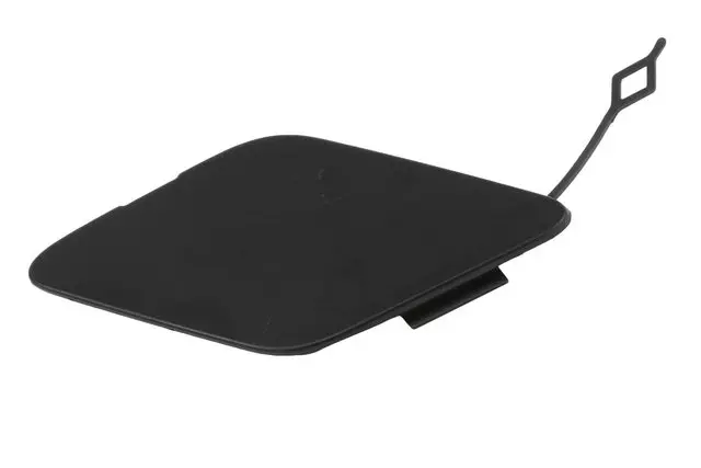 Primed Front Bumper Fascia Tow Eye Access Hole Cover - GM (22934288)