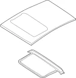 73100AR035 - Body: Roof Assembly for Infiniti Image