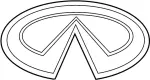 84890CR900 - Body: Emblem for Infiniti Image