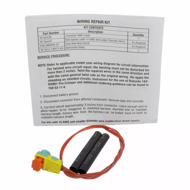 BU2Z14S411BJA - : Wire Assembly for Ford Image