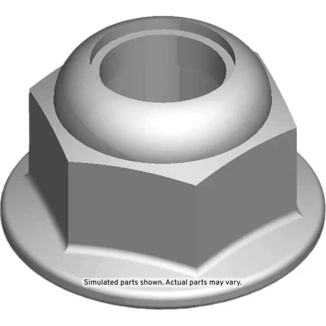 11609280 - Body: Master Cylinder Nut for Buick: Enclave | Cadillac: ATS, CT4, CT5, CTS | Chevrolet: Camaro, Captiva Sport, Colorado, Corvette, Traverse | GMC: Acadia, Acadia Limited, Canyon | Saturn: Outlook Image