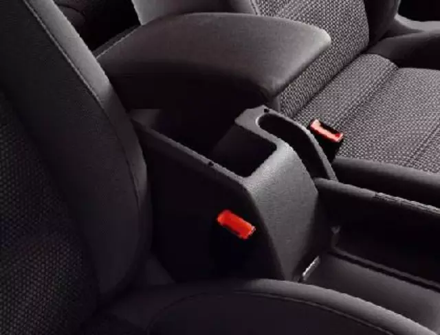 5K006112382V - Interior: Middle Arm-Rest Titanium Black, Retrofitting for Volkswagen Image