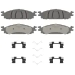 OEX1508 - : OEX Front Disc Brake Pad Set Premium Ceramic for WAGNER BRAKE Image