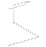 220540053098 - : Pos.Cable for Mercedes-Benz: CL500, S430, S55 AMG Image