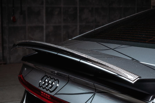 ZAW0716413Q0 - Exterior: Carbon Rear Trim for Audi: A7 Sportback Image