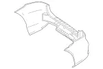 16688553259999 - Body: Bumper Cover for Mercedes-Benz Image