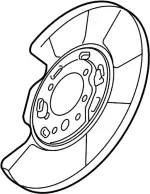 44020JK06A - : Splash Shield for Infiniti Image