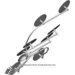 23238139 - : Passenger Side Front Seat Back Massage Bladder for GM Image