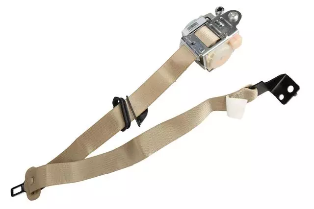 19209755 - : Light Cashmere Driver Seat Belt with Retractor and Pre-Tensioner for GM Image